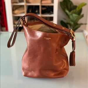 COACH Legacy Large Duffle Bucket Bag